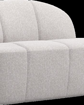 Personers Sofa Bænk Woood Mojo Boucl Ecru Justerbare Armlæn H73xb112xd77