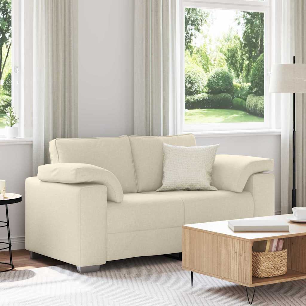 Personers Sofa Beige 160 Linned Blandet Stof