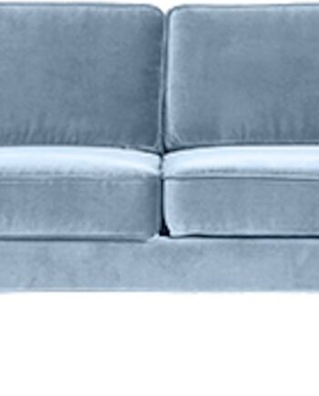Personers Sofa Broste Copenhagen Wind Blå Polyester 74x88x200