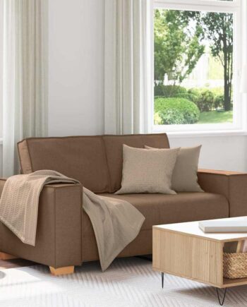 Personers Sofa Brun 160x78x84 Stof