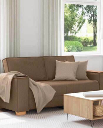 Personers Sofa Brun 180x78x84 Stof