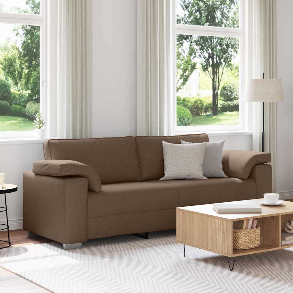 Personers Sofa Brun 220 Stof