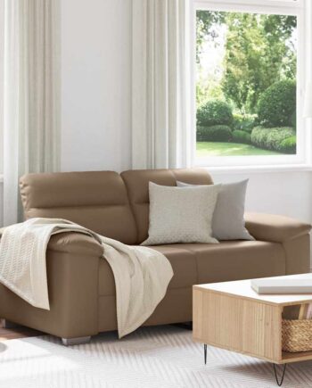Personers Sofa Cappuccino 160x81x84 Kunstlæder