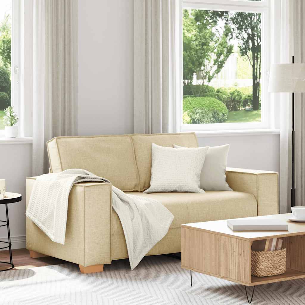 Personers Sofa Cremefarvet 160x78x84 Stof