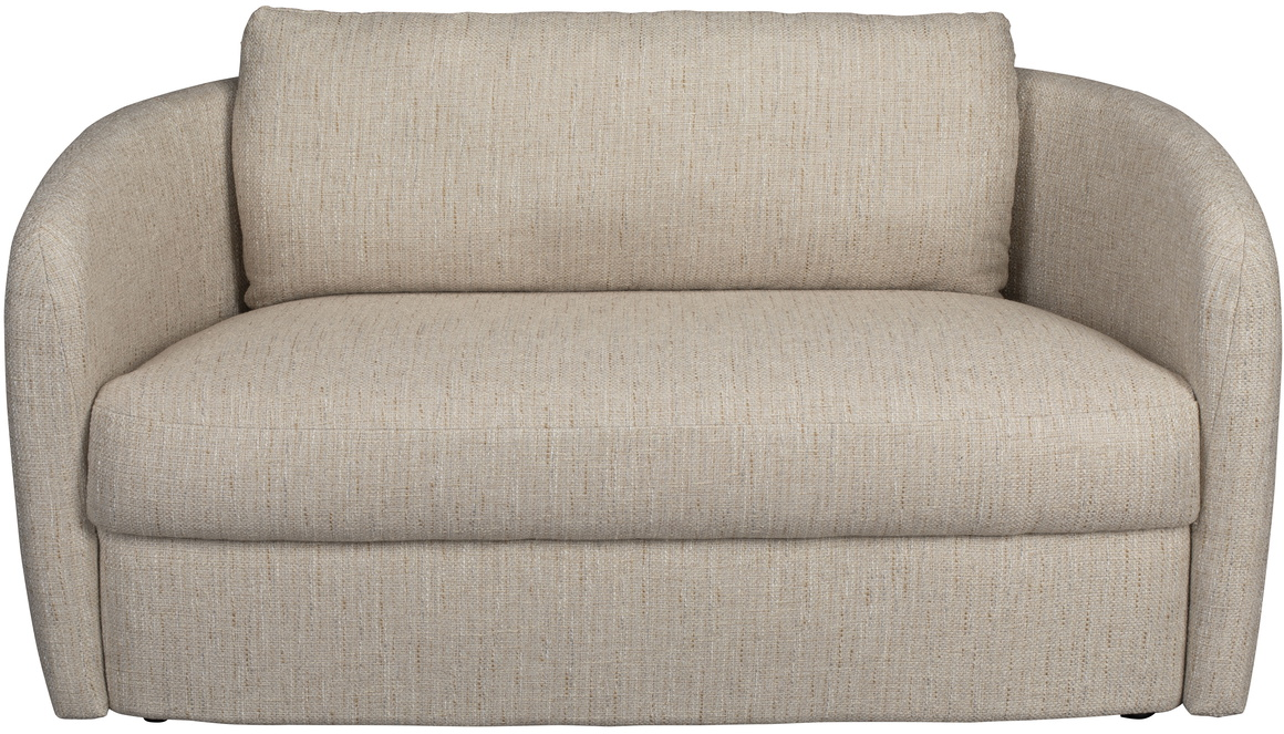 Personers Sofa Dutchbone Boho Stenlysgrå Polstret Polyester Silikoniseret Fiber Aftageligt Betræk Samlet