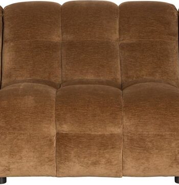 Personers Sofa Dutchbone Hackman Valnød Polyester Retro Design Firkantede Paneler H84 B364 L102