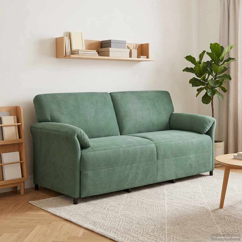 Personers Sofa Havgrøn 198 Fløjl