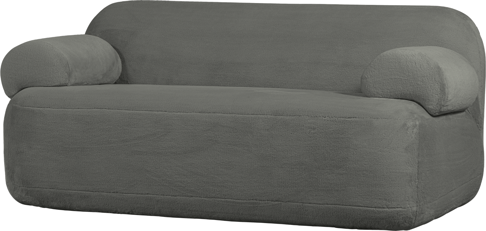 Personers Sofa Jolie Fra Woood Grøn Grå Polyester H80xb183xd95