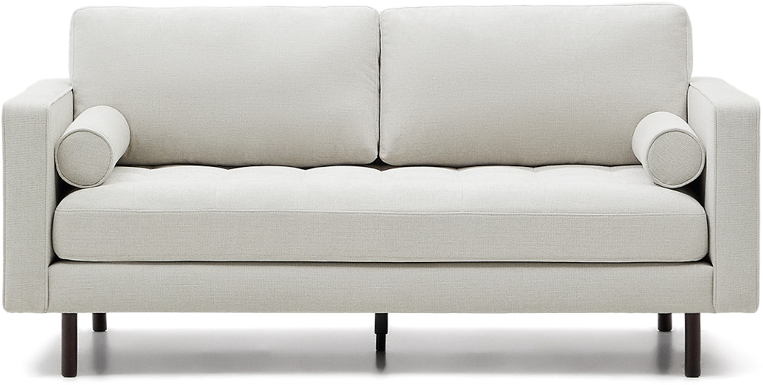 Personers Sofa Kave Home Bogart Grå Chenille H85x182x98