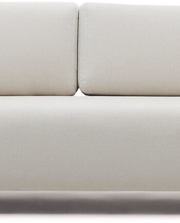 Personers Sofa Kave Home Compo Beige Crevin Stof Genanvendt Polyester Minimalistisk Nordisk Industrielt Design H82232