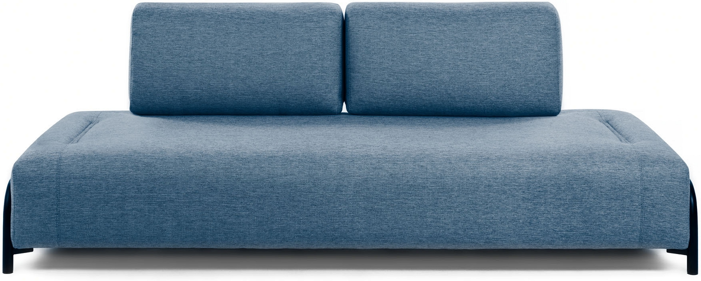 Personers Sofa Kave Home Compo Blå Nordisk Design Pletafvisende Miljøvenlig