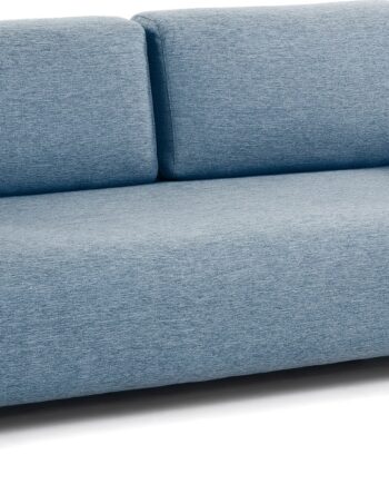 Personers Sofa Kave Home Compo Blå Stof Moderne Nordisk Design Aftageligt Betræk Pletafvisende