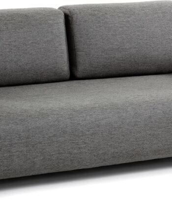 Personers Sofa Kave Home Compo Sort Stof Nordisk Design Aftagelige Betræk Pletafvisende 232x98