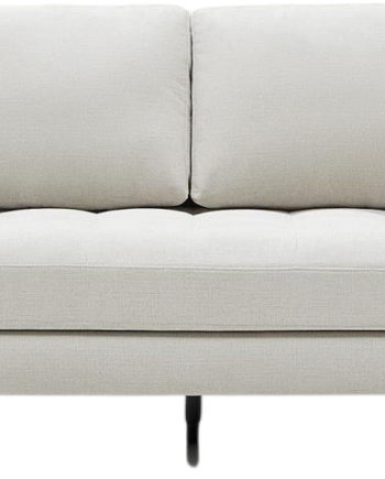 Personers Sofa Kave Home Debra Grå Chenille Antiplet Vandafvisende Bæredygtig 182x98x85