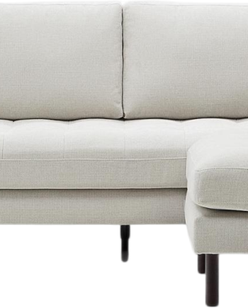 Personers Sofa Kave Home Debra Grå Vintage Chenillestof Med Aftagelige Hynder 222x178x85 Wenge Ben