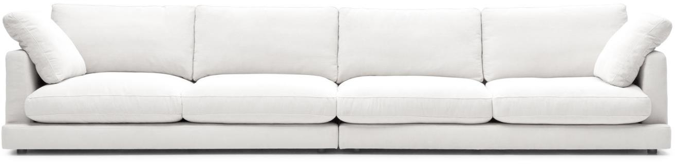 Personers Sofa Kave Home Gala Hvid Tekstureret Chenille L390