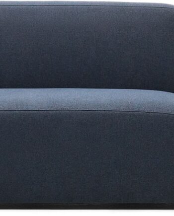 Personers Sofa Kave Home Neom Blå Tekstureret Polyester Fyrretræsben Moderne Nordisk Design