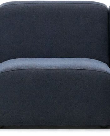 Personers Sofa Kave Home Neom Modulsofa Blåt Interlock Stof 263x89