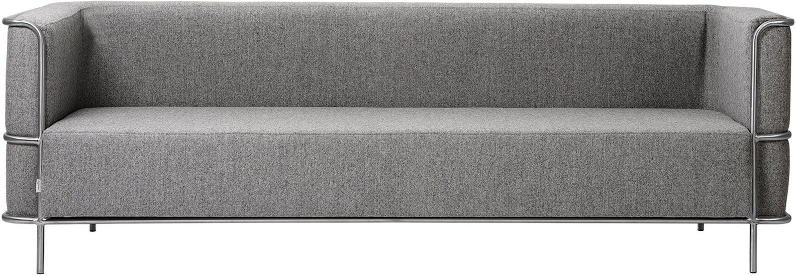 Personers Sofa Kristina Dam Modernist Lys Grå Uld 220