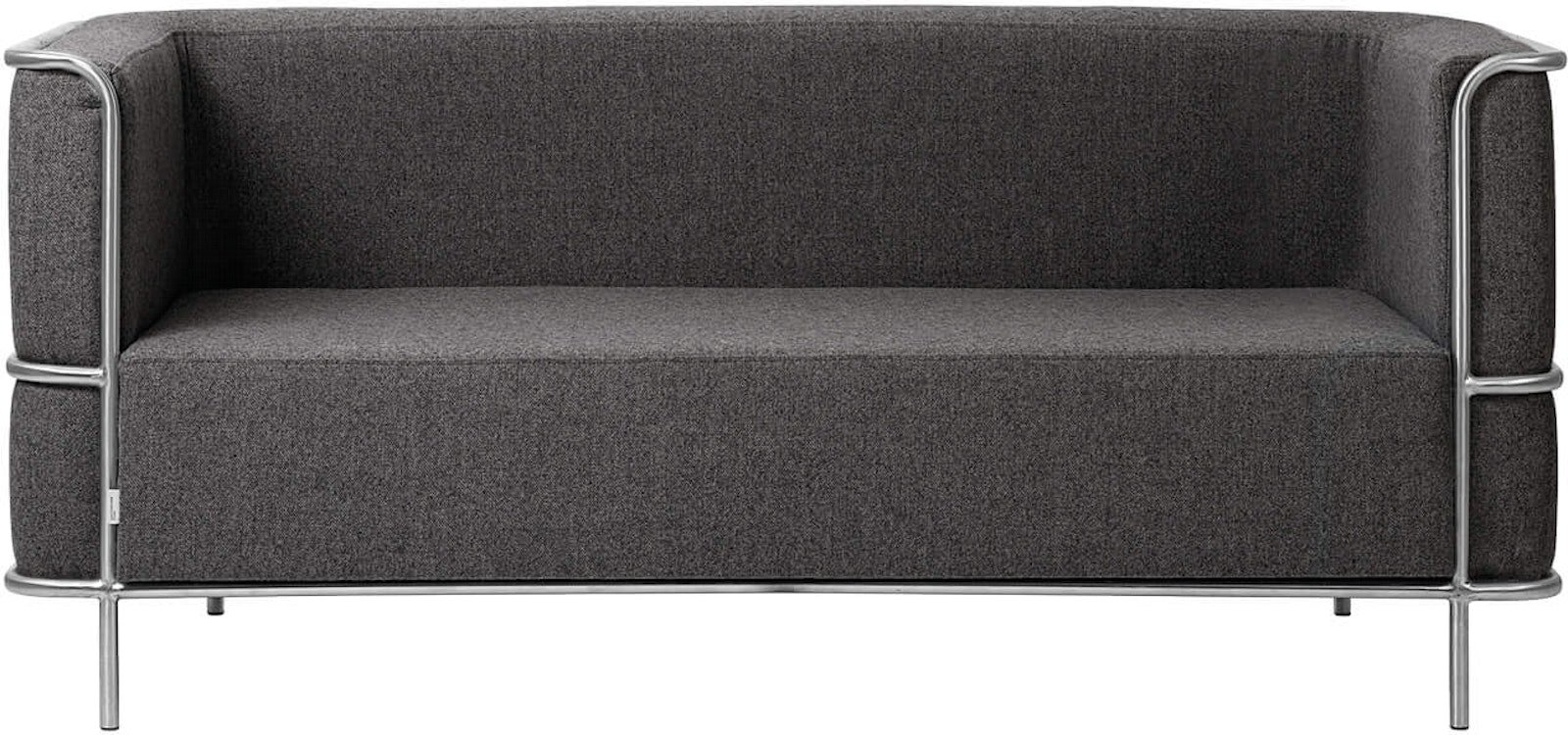 Personers Sofa Kristina Dam Modernist Mørk Grå Uld L164 D77 H70