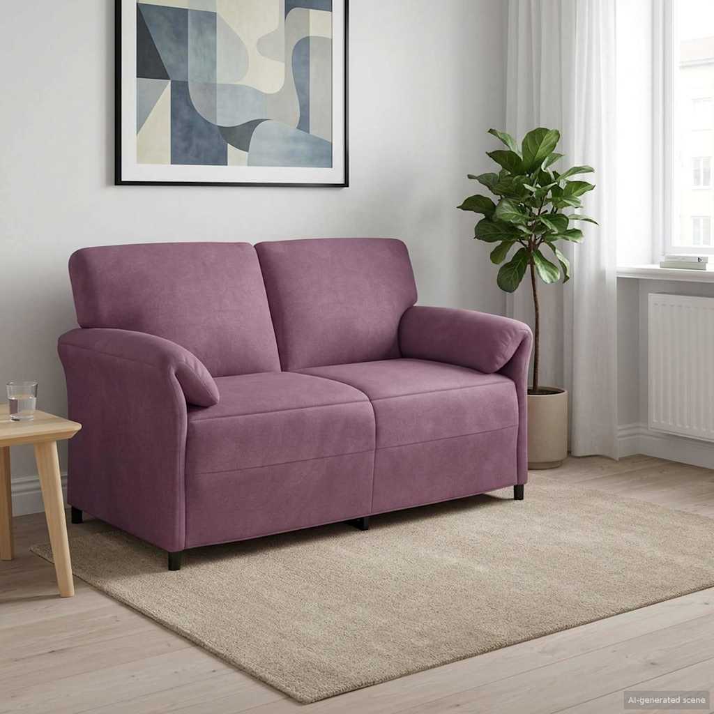 Personers Sofa Lilla 158 Fløjl