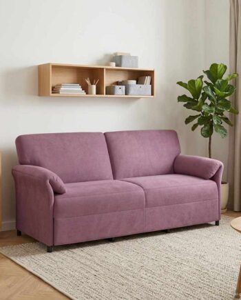 Personers Sofa Lilla 198 Fløjl