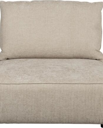 Personers Sofa Loungestol Zuiver Element Hunter Stenlysgrå Stof