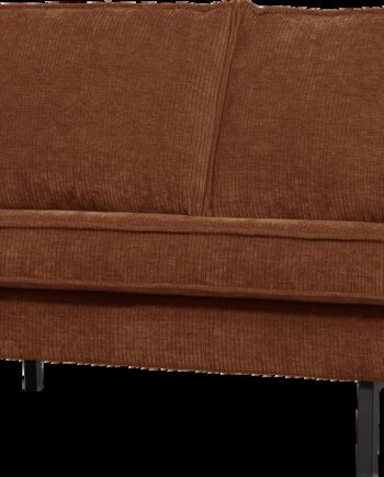 Personers Sofa Loveseat Woood Rodeo Rustbrun Ribstof 150 100 Polyester Martindale 000