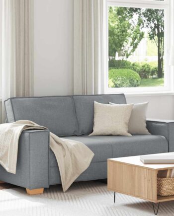 Personers Sofa Lysegrå 180x78x84 Stof