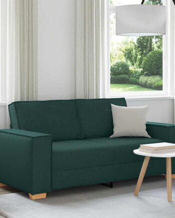 Personers Sofa Mørkegrøn 180x78x84 Stof