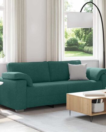 Personers Sofa Mørkegrøn 220 Stof