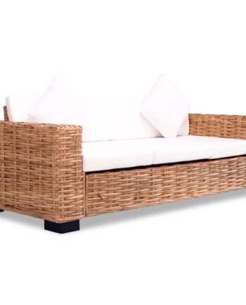 Personers Sofa Naturlig Rattan