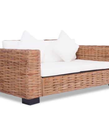 Personers Sofa Naturlig Rattan Sædet