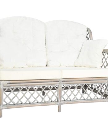 Personers Sofa Rattan Grå