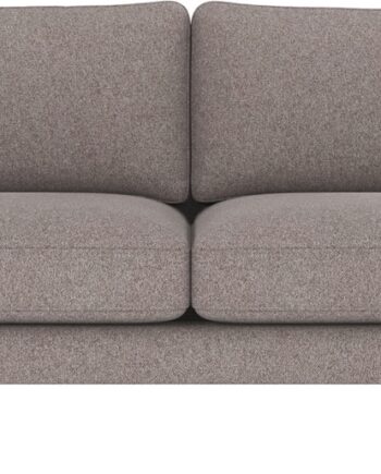 Personers Sofa Rowico Braden Grå Beige Brun 21687 Slank Skandinavisk Design Med Høj Elastisk Skum Lakerede Egetræsben