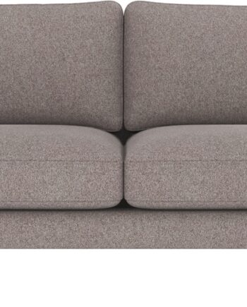 Personers Sofa Rowico Braden Gråbeige Brenda Stof Hvidvaskede Egetræben 216x87x78
