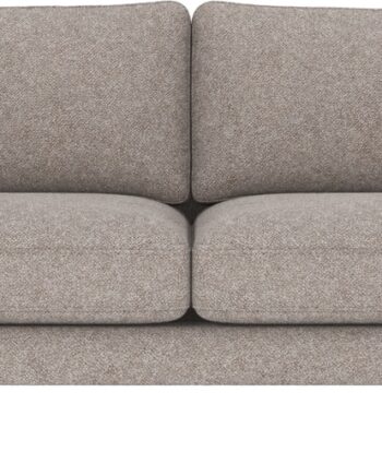 Personers Sofa Rowico Braden Gråbrun Bobby Polyesterstof Ben Massivt Egetræ 21687