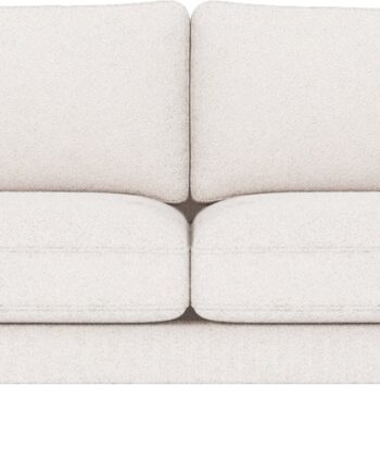 Personers Sofa Rowico Braden Hvidt Alice Stof Med Lakerede Egetræsben B216xd87xh78