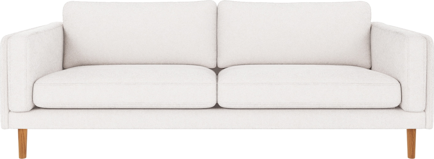 Personers Sofa Rowico Braden Hvidt Bobby Stof Med Fsc Certificerede Egetræsben 216
