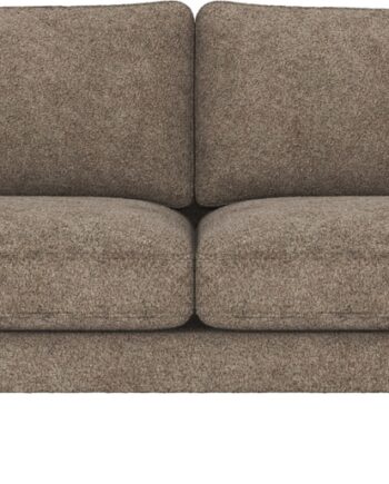 Personers Sofa Rowico Braden Mørk Beige Anna Stof Hvidvaskede Egetræsfødder Skandinavisk Design