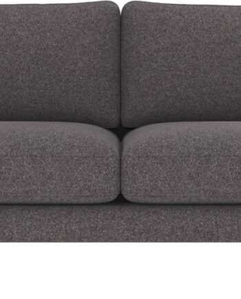 Personers Sofa Rowico Braden Mørkegrå Brenda Polyester Med Fsc Mix Ramme Lakerede Egetræsben