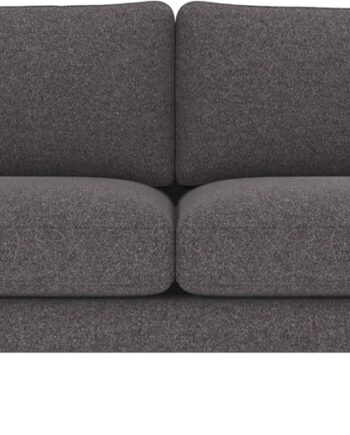 Personers Sofa Rowico Braden Mørkegrå Polyester Brenda Med Lakerede Egetræsben 21678