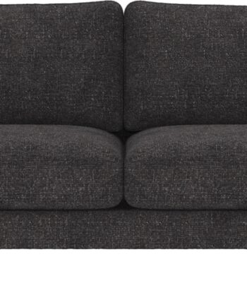 Personers Sofa Rowico Braden Mørkegrå Robin Polyesterstof Fsc Certificeret Stel Lakerede Egetræsben 216x87x78