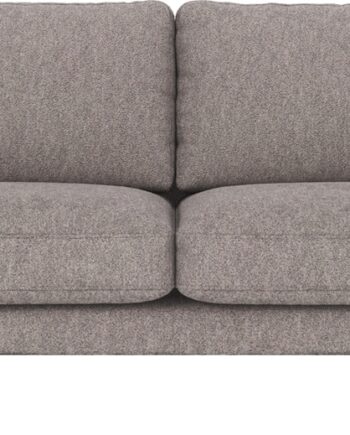 Personers Sofa Rowico Corwin Alice 149 Gråt Stof Med Sort Metalben Nordisk Minimalisme 83238
