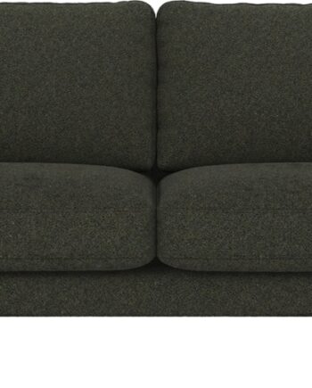 Personers Sofa Rowico Corwin Alice 162 Stof Dyb Mørkegrøn Med Sort Metalstel