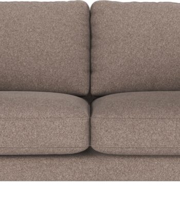 Personers Sofa Rowico Corwin Brenda Beige Sort 190 Metalben Nordisk Minimalisme
