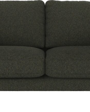 Personers Sofa Rowico Corwin Dybgrøn Alice 162 Med Sortlakerede Metalben 190x98
