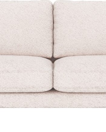 Personers Sofa Rowico Corwin Hvidt Anna Polyester Med Sort Metalramme B238xd98xh83