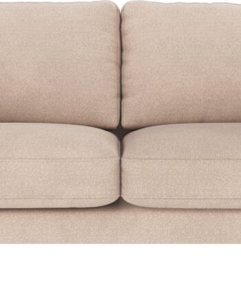 Personers Sofa Rowico Corwin Lysebeige Polyester   Sort Metalben 83190
