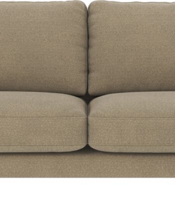 Personers Sofa Rowico Corwin Mørk Beige Polyesterstof Rita Fsc Mix Træramme Sort Metalstel